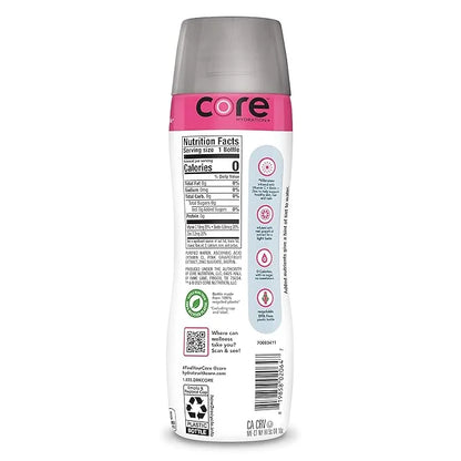 CORE Hydration+ Vibrance, Pink Grapefruit Extract Nutrient Enhanced Water with Vitamin C, Biotin and Zinc, 23.9 Fl Oz Bott...