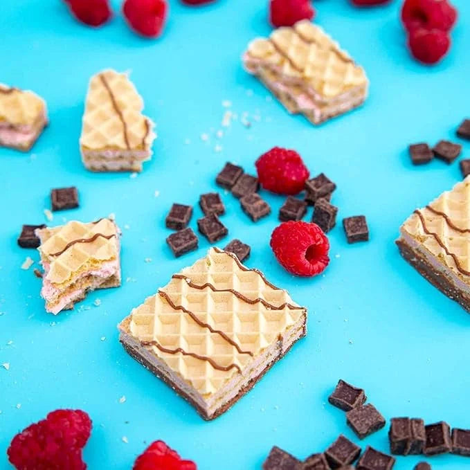 WonderSlim Protein Wafer Snack Bar, Raspberry, 200 Calories, 15g Protein, 0mg Cholesterol (5ct) - Product Image