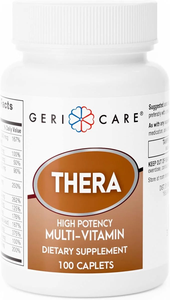 GeriCare Thera High Potency Multivitamin Caplets, 100 Count 1)