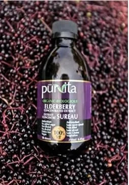 Elderberry Concentrated Extract for Immune System 8.45 Ounces 100% Pure