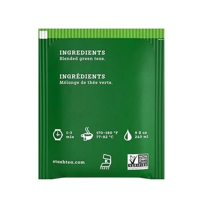 Stash Tea Premium Green Tea, 6 Boxes of 30 Tea Bags Each (180 Tea Bags Total) - Product Image