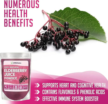 XPRS Nutra Elderberry Juice Powder (16 oz)