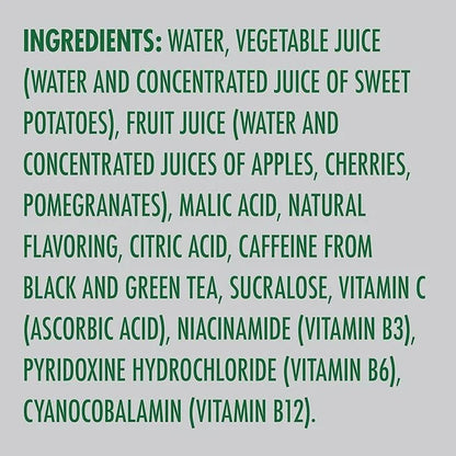 V8 +SPARKLING ENERGY Black Cherry Energy Drink, Made with Real Vegetable and Fruit Juices, 11.5 FL OZ Can 4 Count (Pack of...