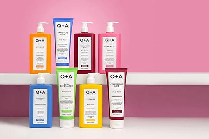Q+A Vitamin A.C.E Cleansing Shower Oil, blend of vitamin-rich Fruit Extracts and Oils, plus a Superfood Complex supporting...