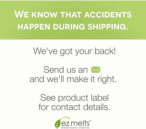 EZ Melts Dissolvable Vitamin B-Complex Tablet B12 & 2-Month Supply