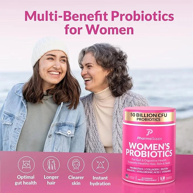 Advanced Women's Probiotics for Gut Health 50 Billion