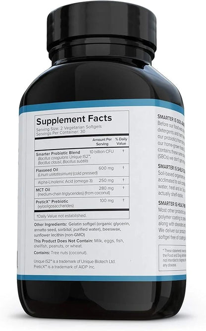 Smarter Gut Health Probiotics 10 Billion (90 Servings)