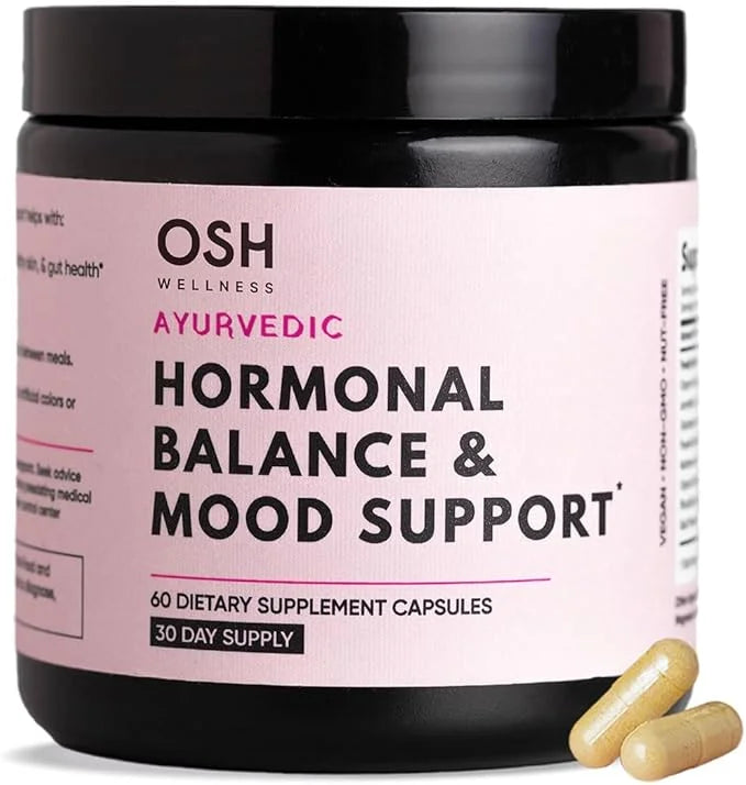 Ayurvedic Hormone Balance for Women | Cortisol Manager | Regulates Estrogen | Ashwagandha, Rhodiola, & Shatavari | Mood, E...