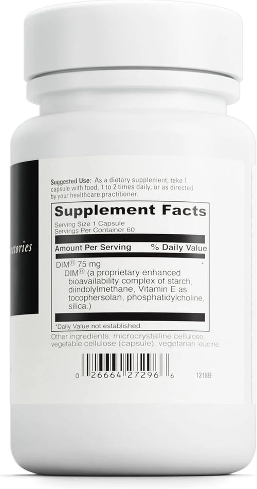 DAVINCI Labs DimPro - Dietary Supplement to Support Hormonal Balance in Men & Women - with Vitamin E and More - Vegetarian...