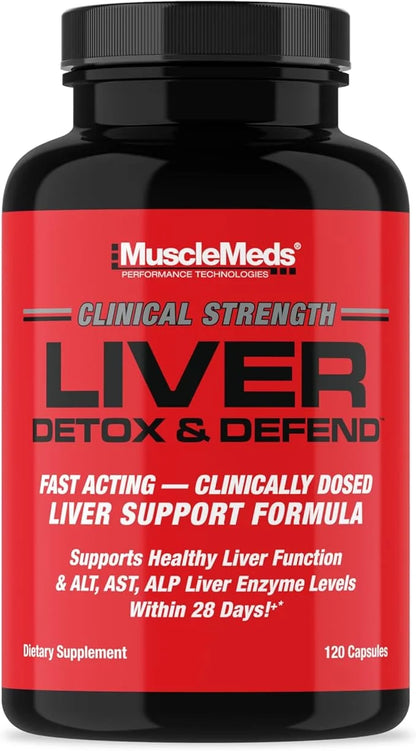 MuscleMeds Liver Detox & Defend, Cleanse, 60 Servings
