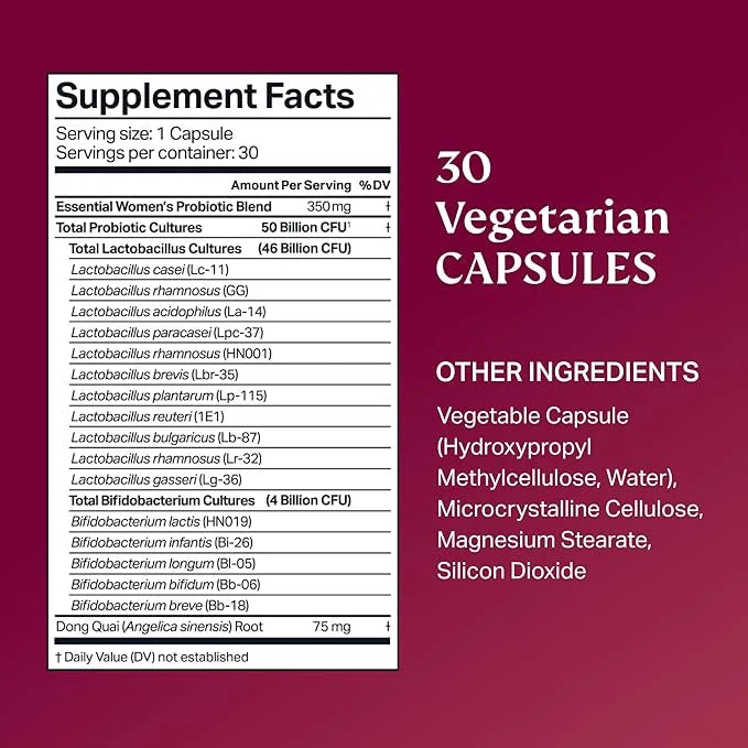 by Dr. Vonda Essential Gluten-Free Probiotics 50 Billion