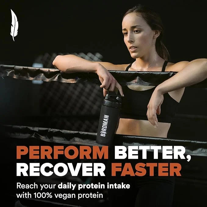 Birdman Falcon Performance Vegan Protein Powder, 31g Protein, 5g Creatine, 5g BCAA, Probiotics, Electrolytes, Pre Workout,...