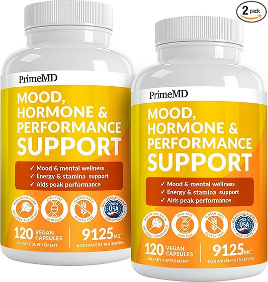(2-Pack) 19-in-1 Peruvian Maca Root Capsules 9125 mg (240ct)