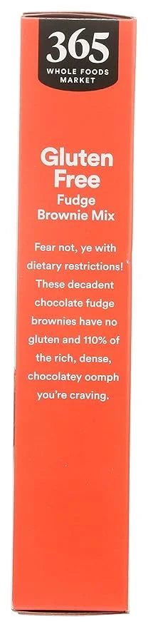365 by Whole Foods Market, Gluten Free Brownie Mix, 15 Ounce - Product Image
