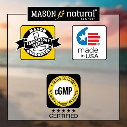MASON NATURAL Glucosamine Chondroitin 1500/1200 280 Capsules, 3 Month