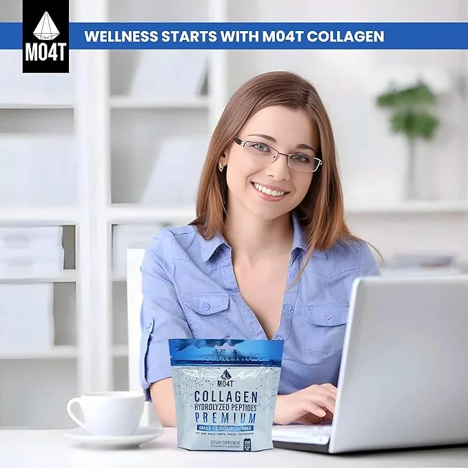 100% Pure Collagen Peptides Powder