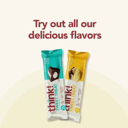 think! Protein Bars, High Protein Snacks, Gluten Free, Kosher Friendly, Sweet Treat, Boston Creme Pie, 10 Count - Product ...
