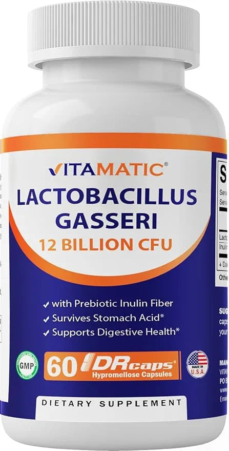 Vitamatic Lactobacillus Gasseri 12 Billion 60 Count
