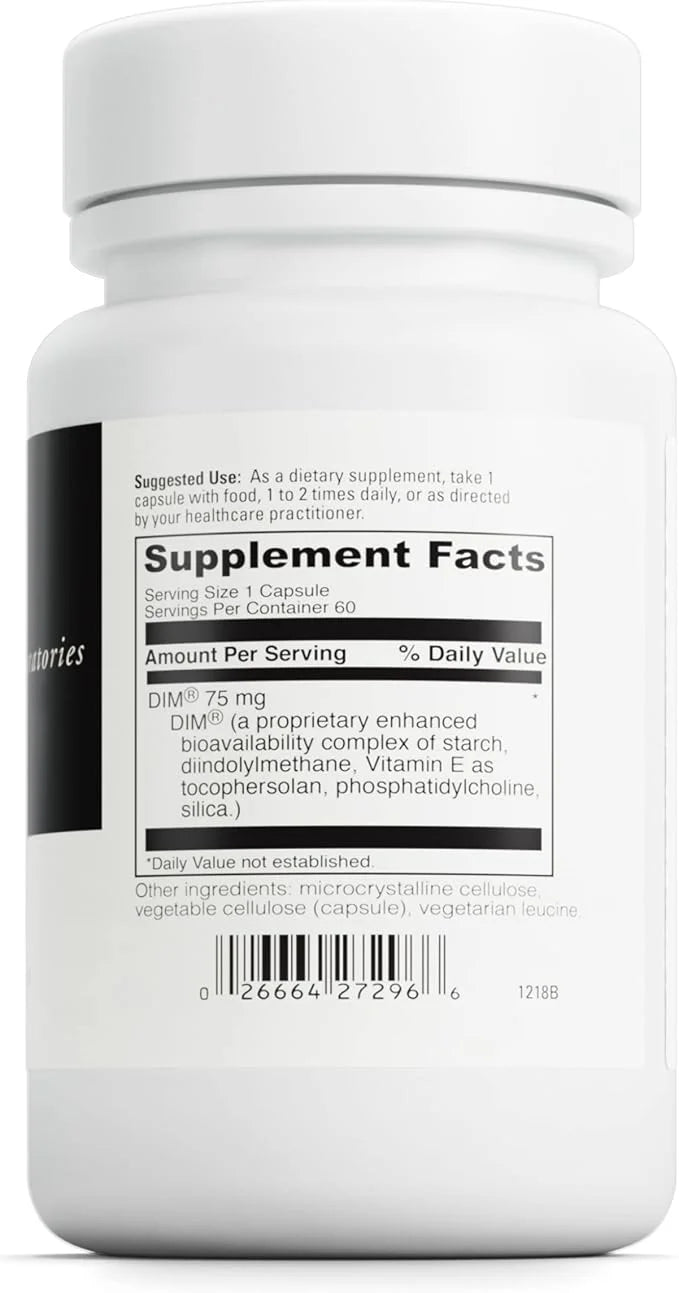 DAVINCI Labs DimPro - Dietary Supplement to Support Hormonal Balance in Men & Women - with Vitamin E and More - Vegetarian...