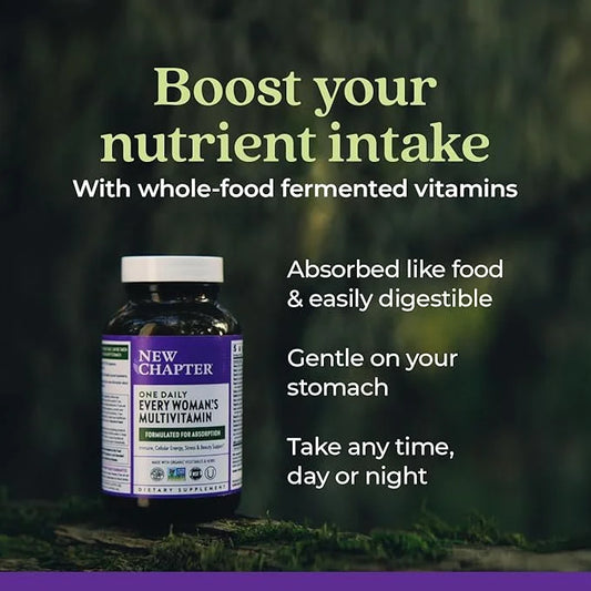 New Chapter Women's Multivitamin for Immune, 20+ Nutrients 72 Count