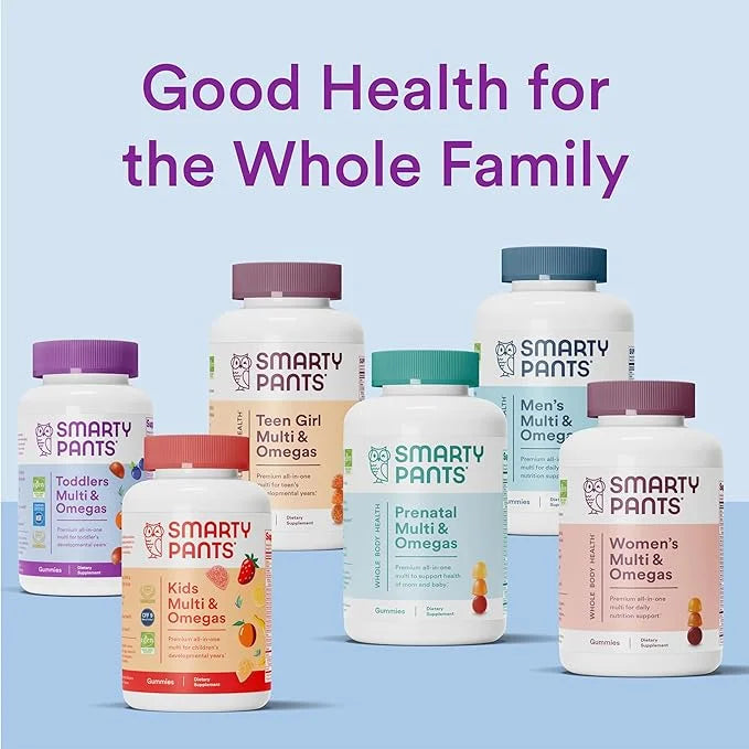 SmartyPants Kids Probiotic Immunity Gummies: Prebiotics 60 Count (30 Day