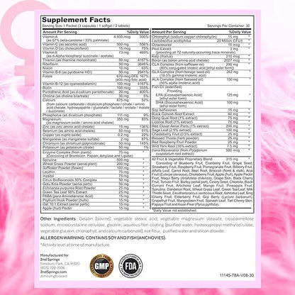 Daily 7 Essentials Daily Women's Vitamin -7 Pack