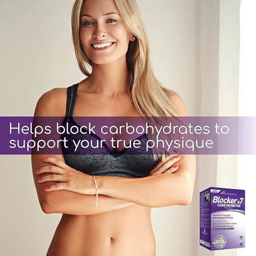 BioGenetic Labs Carb Blocker X7 - White Kidney Bean Cheat Pill - Keto-Friendly - Carb Blocker Pills for Women and Men - Ap...