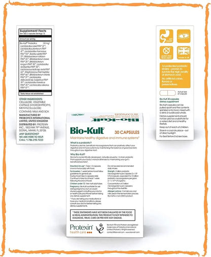 Bio-Kult Gut Health Probiotic Supplement, 14 30 Count 1)