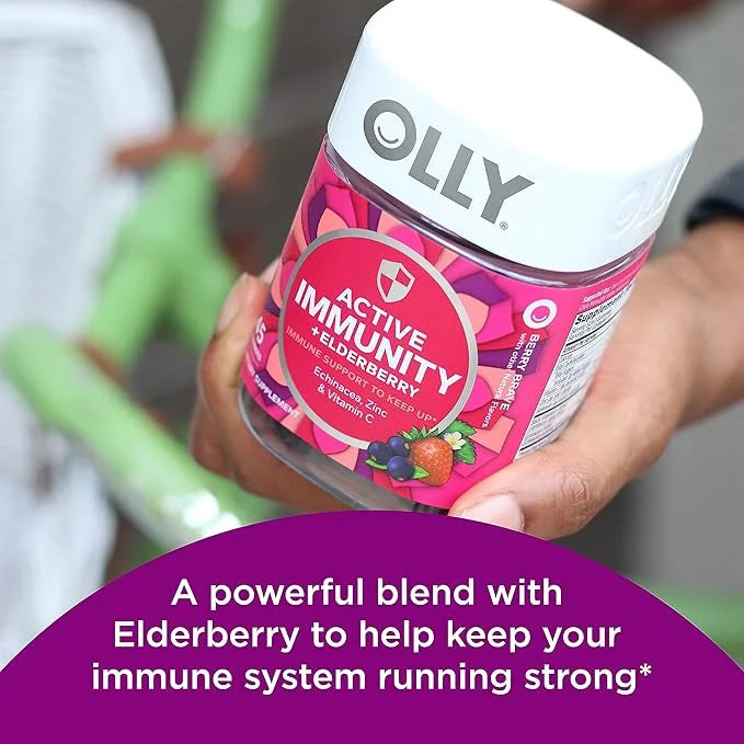 OLLY Teen Girl Multi Gummy, Healthy 15 Essential 70 Count 45 Gummies,