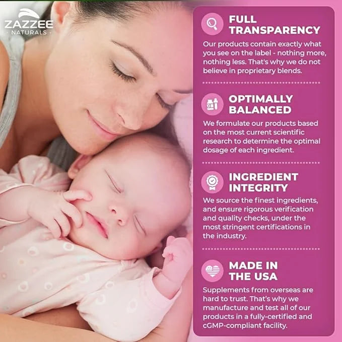 Zazzee PREGNOSITOL Powder, 6 Month Supply, Myo-Inositol and D-Chiro-Inositol 40:1 Fertility Blend, Free Scoop for Exact Do...