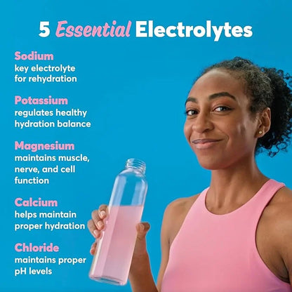 Nuun Hydration Vitamins Electrolyte Tablets + Caffeine, Ginger Lemonade, 5 Essential Electrolytes for Hydration + Vitamin ...