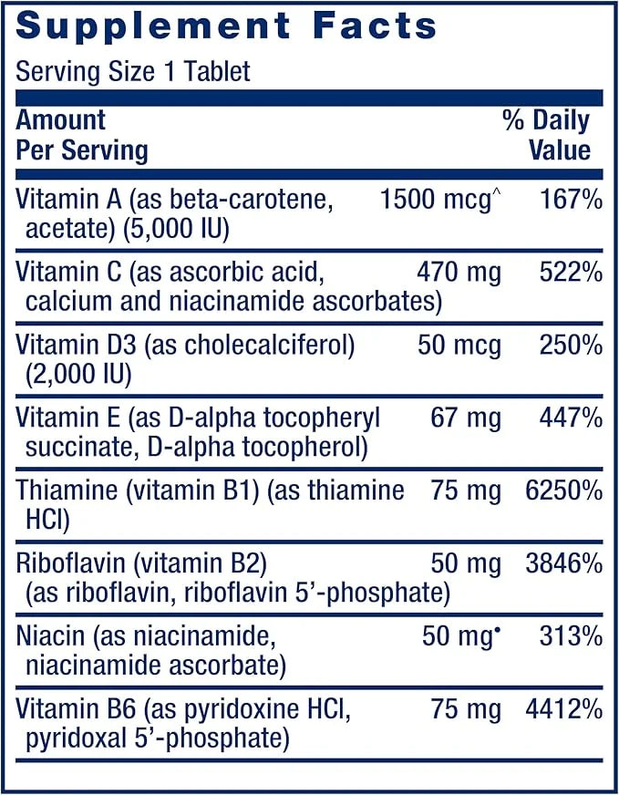 Life Extension One-Per-Day Multivitamin – Packed 25 Vitamins, 5-MTHF Folate 1-Daily, Non-GMO, 60 Tablets