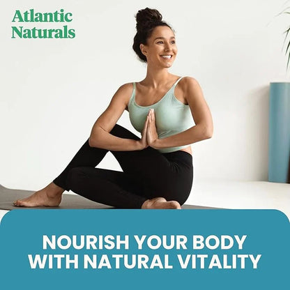 Atlantic Naturals Organic Sea Moss Capsules | Immune System, Thyroid Health, Beautiful Skin and Digestion Multivitamin Sup...