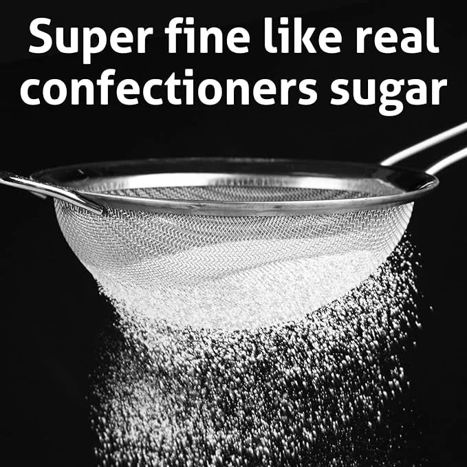 Wholesome Yum Besti Natural Powdered Sugar Substitute - Keto Confectioners Monk Fruit Sweetener Blend With Allulose (No Er...