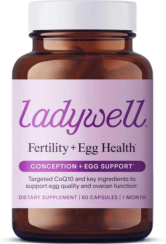 Fertility + Egg Health | Fertility Booster | Ovarian Health, Egg Quality, Ovulation & Healthy Conception Support | CoQ10, ...