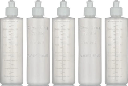Perineal Lavette Irrigation Bottle for Postpartum Care 8OZ (Pack 5)