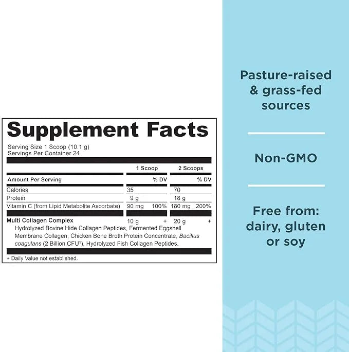 Ancient Nutrition Hydrolyzed Collagen Peptides Powder 24 Servings, 8.6oz