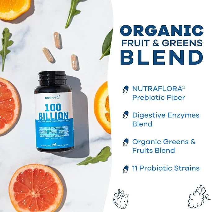 100 Billion - Probiotics and Prebiotics 100 Billion 30 Capsules