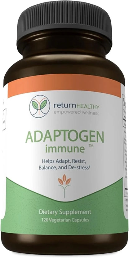 Adaptogen Immune, Adaptogens Supplements, Ashwagandha Supplements 120 Capsules