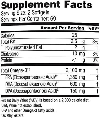 Oceanblue Professional Omega-3 2100 – 138 69 Servings