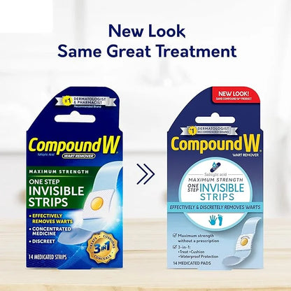 Compound W Maximum Strength One Step 14 CT, 2 Pack