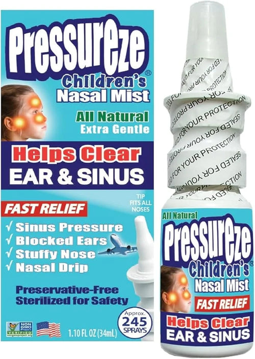 Preservative-Free Sterile Nasal Spray for Children 245 Sprays 34 ml 1)