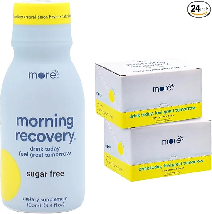 Morning Recovery Electrolyte, Milk Thistle Drink Proprietary Formulation to Hydrate While Drinking for Morning Recovery, H...