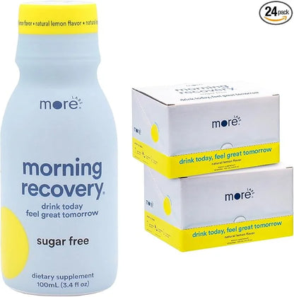 Morning Recovery Electrolyte, Milk Thistle Drink Proprietary Formulation to Hydrate While Drinking for Morning Recovery, H...