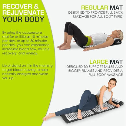 ProsourceFit Acupressure Mat and Pillow Set