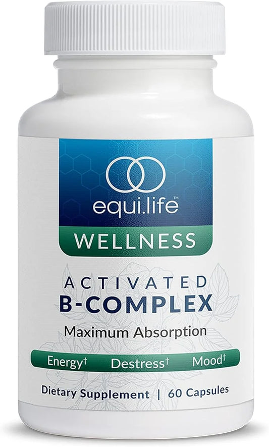 Equilife - Activated B-Complex, Super B-Complex (60 Veggie