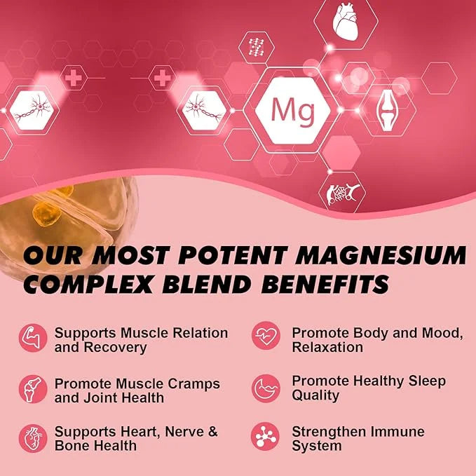 Magnesium Liquid Drop, Magnesium Glycinate Supplement