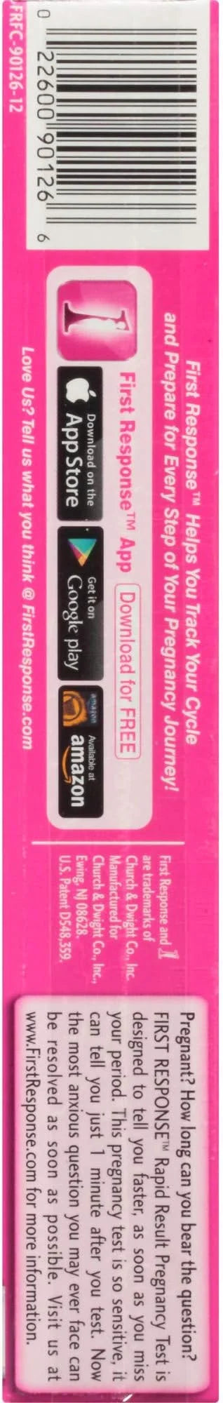 First Response Rapid Result Pregnancy Test, 2 Pack