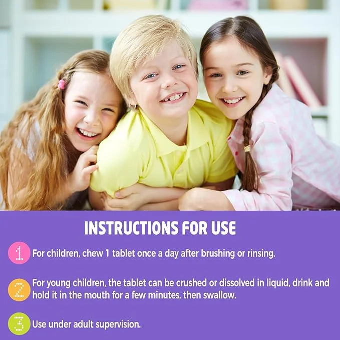 Kids' Advanced Oral Probiotics Chewables, Oral K12 M18- M18- Complete 420 Tablets, 8 Billion