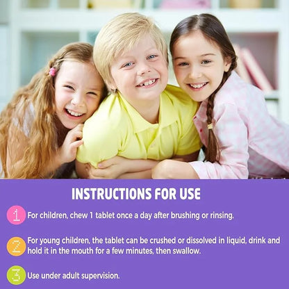 Kids' Advanced Oral Probiotics Chewables, Oral K12 M18- M18- Complete 420 Tablets, 8 Billion